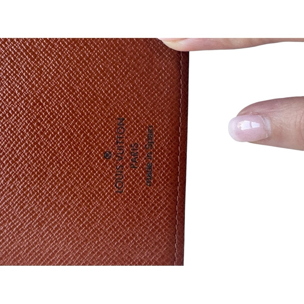 Louis Vuitton Monogram Checkbook Holder Wallet- Brown - Picture 2 of 13